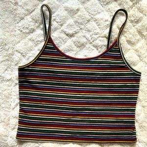 cropped tank top from American Eagle